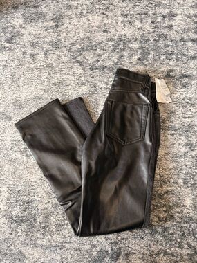 Abercrombie & Fitch Mixed Fabric Jeans